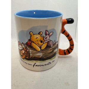 Winnie The Pooh & Friends Ceramic Mug With Tiger Handle 20 Oz Disney